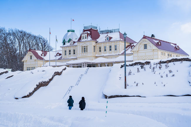 雪の開拓の村