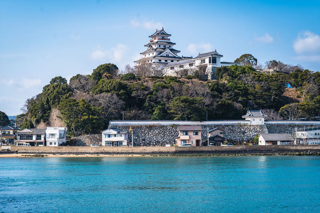 旅行記、佐賀県唐津市「唐津城」