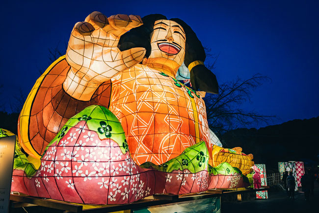 2022年最後の東山花灯路 粟田神社大燈呂