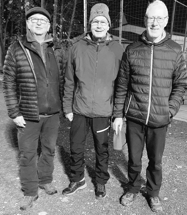 3. Michel Schille, 1. DIETER Mahnkopp, 2. Frank Schomburg