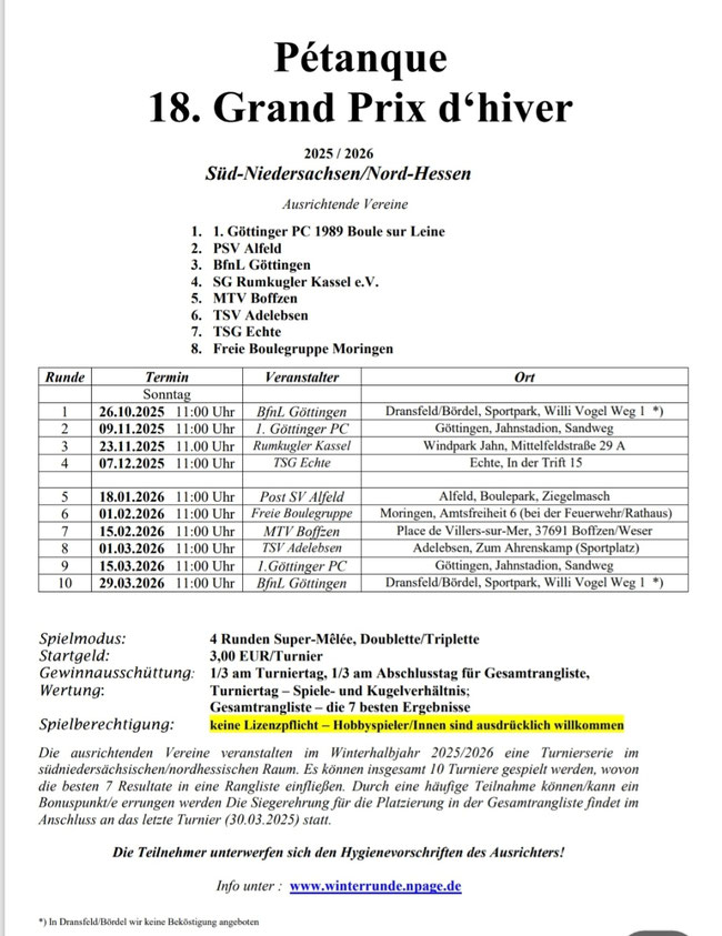 18. Gr. PRIX 25/26
