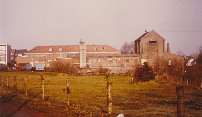 Rückansicht vor dem Abriss