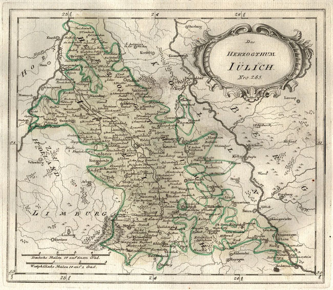 Das Herzogthum Jülich . Nro. 285    |    1791von Franz Johann Joseph von Reilly