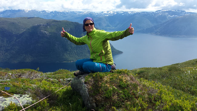 Nicole Heppert HappyHeppert Norwegen Sognefjord