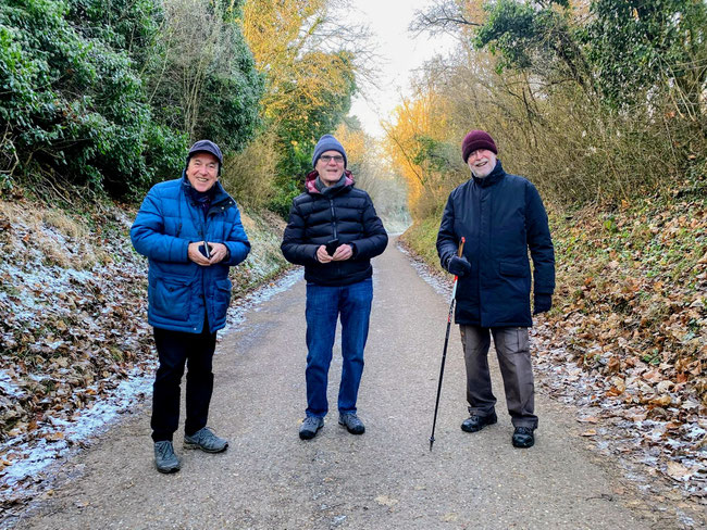 Montagswanderer am oberen Augsteiner. Fotos (c) PH