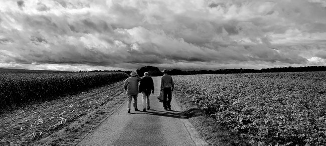 Wolken über dem Bruchsaler Ländchen. Foto (c) DM