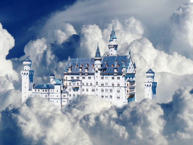 Sollen wir Gott lieben, weil er für uns ein Wolkenschloss bereithält? Ist das Liebe?