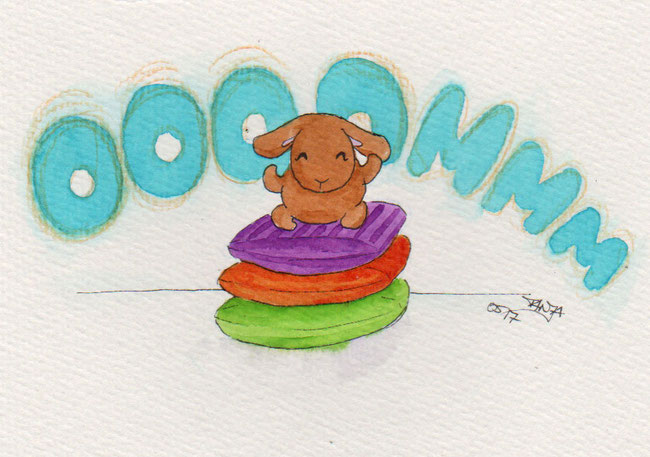 365-Tage-Doodle-Challenge - Stichwort: Sofakissen