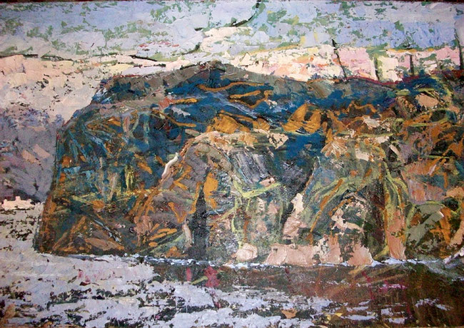 Л. Яворський. Форт Байди. 1964 р. 57×92,  холст, масло