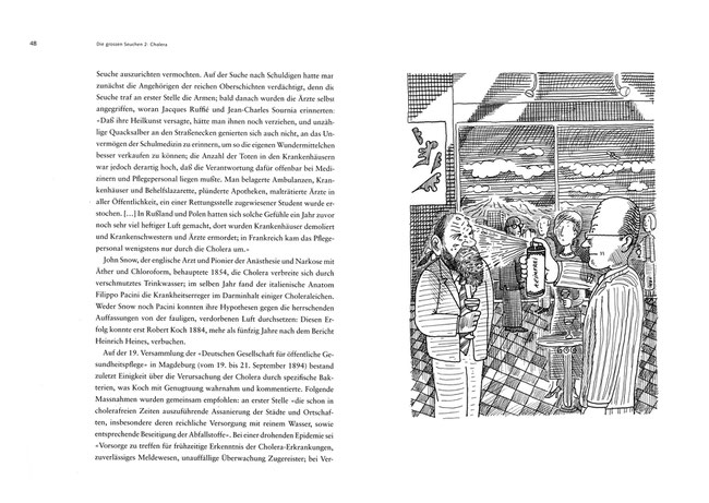 Der Zeichner Niels-Schröder zeichnete eine Serie von Cartoons für die Vontobel Stiftung Zürich zu einem Buch von Professor Thomas Macho, Humboldt Universität Berlin. © Niels Schröder