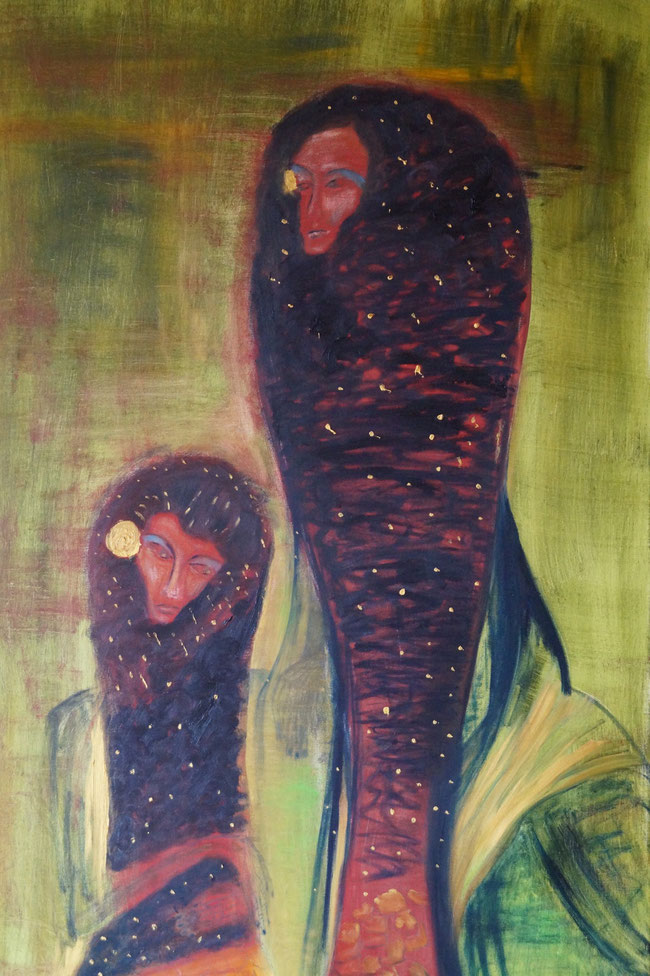 AM MEERESGRUND ÖL 120 x 80