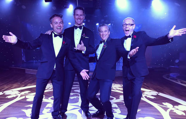 Darryl Lovegrove,  Scott Irwin, Ian Stenlake and James Lee
