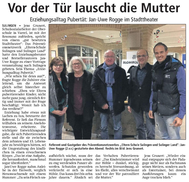 Sulinger Kreiszeitung (11.11.2016)