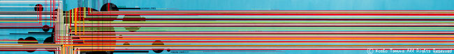 Kosho Tamura abstract art　田村幸章　抽象画