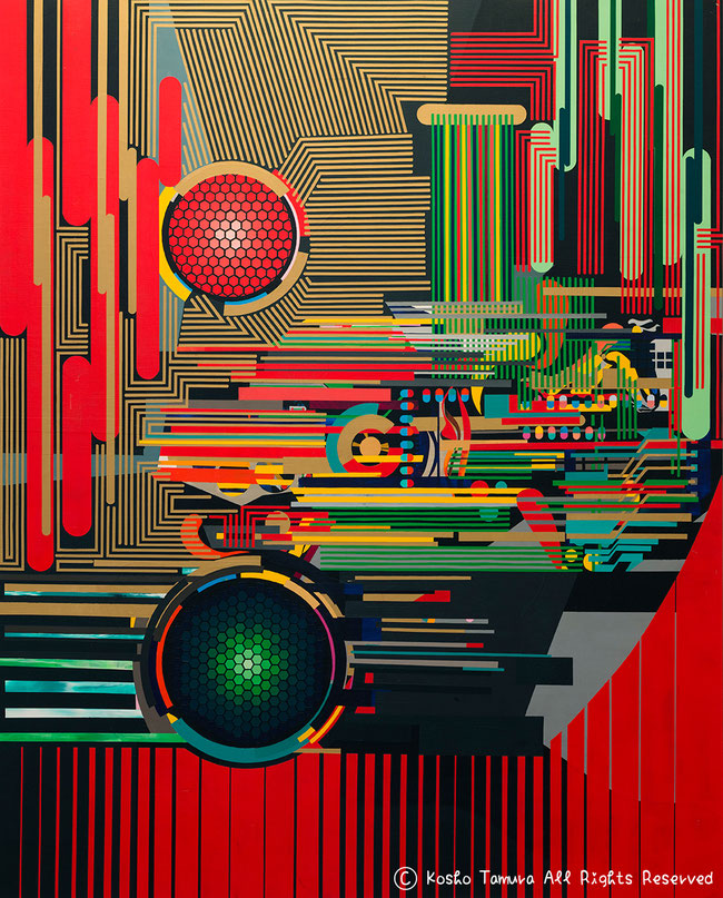 Kosho Tamura abstract art　田村幸章　抽象画