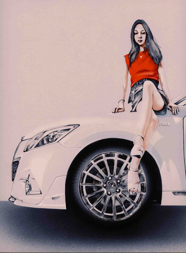 車絵イラスト