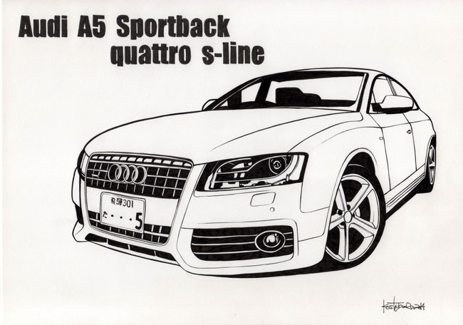 車　絵　
