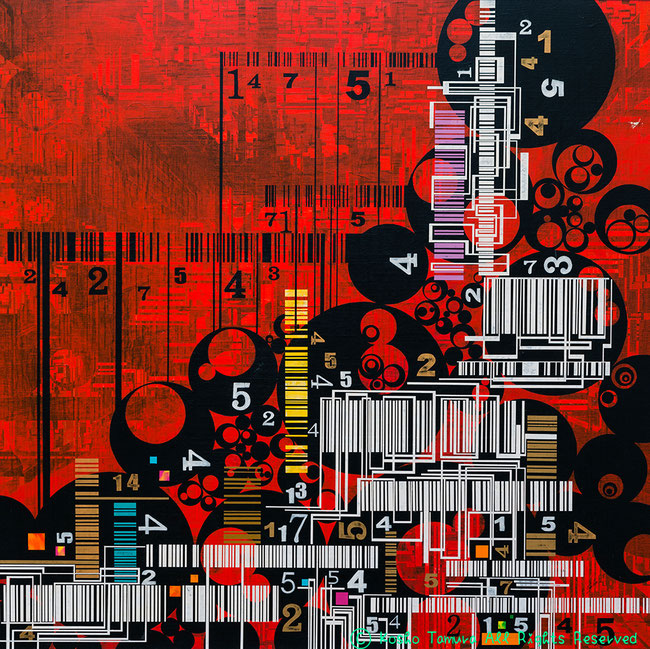 Kosho Tamura abstract art　田村幸章　抽象画