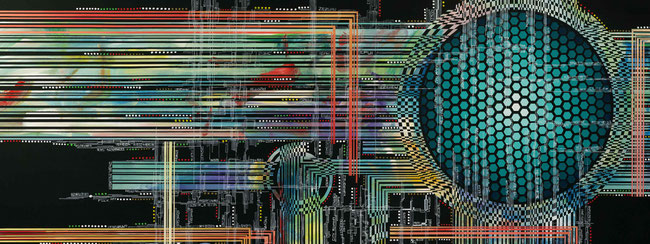 Kosho Tamura abstract art　田村幸章　抽象画