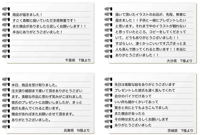 お客様の声画像