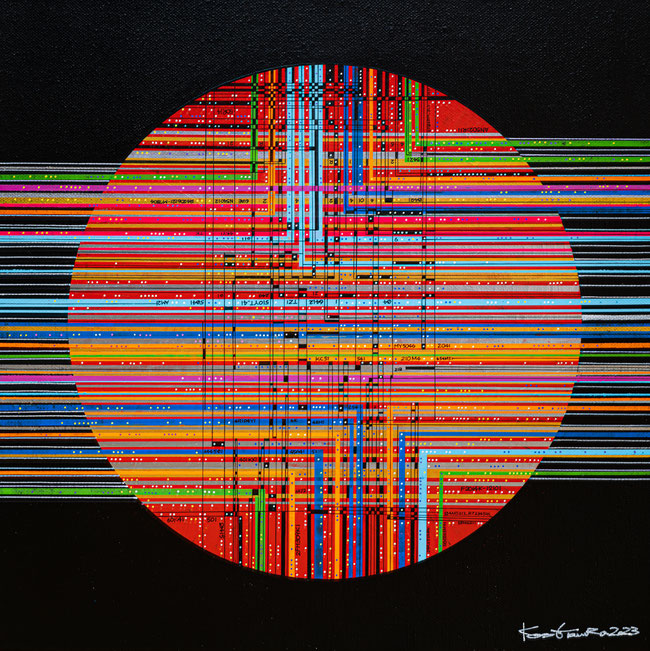 Kosho Tamura abstract art　田村幸章　抽象画