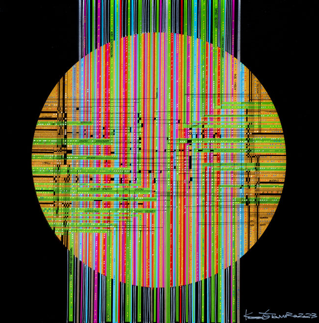 Kosho Tamura abstract art　田村幸章　抽象画