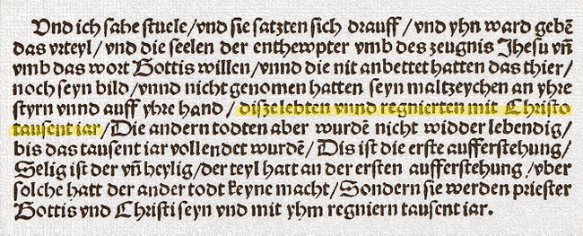 Ein tausendjähriges Reich?