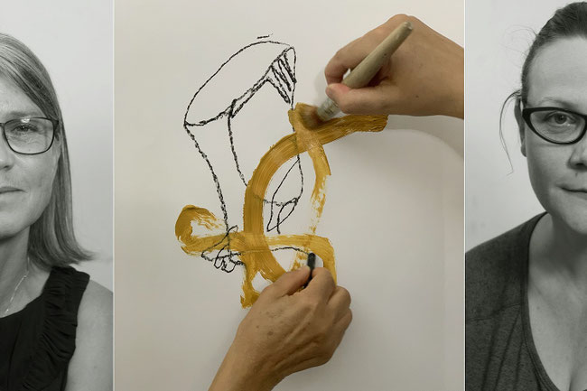 Rena Eckart und Sandra Stops in der Galerie BOart