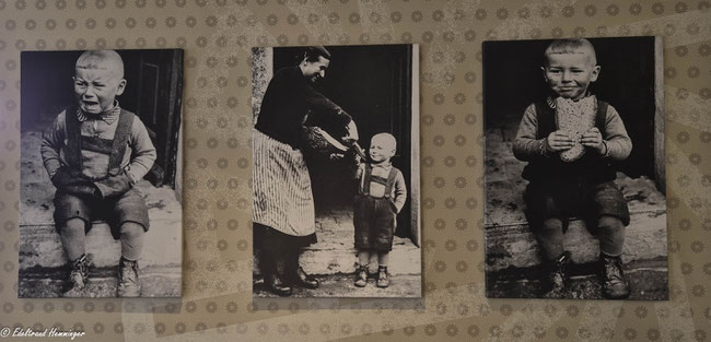 Diese Bilder entdeckte ich an der Wand einer Bäckerei in Arzfeld (Südeifel)