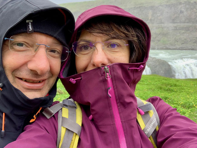 Marco e Margherita a Gullfoss.