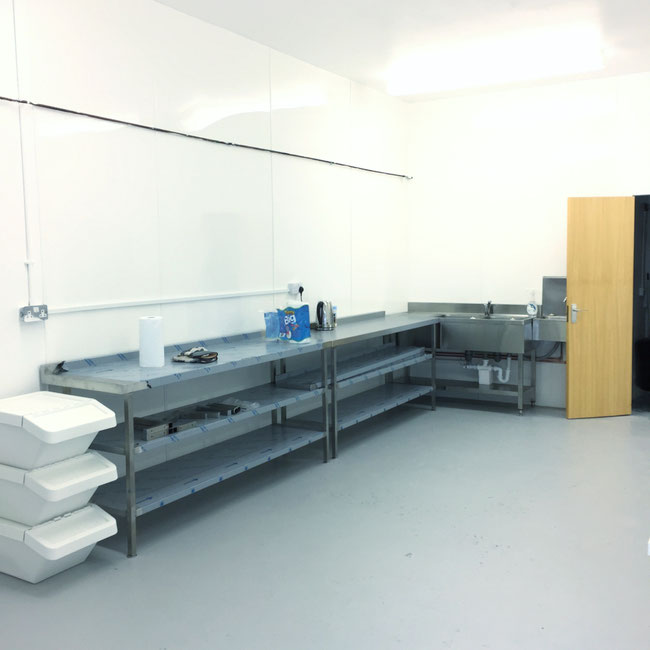Stainless Steel Prep Tables