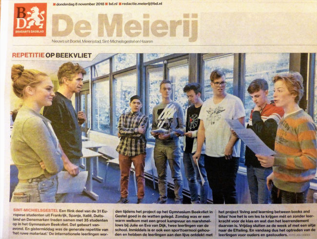 Brabants Dagblat, 8th November 2018