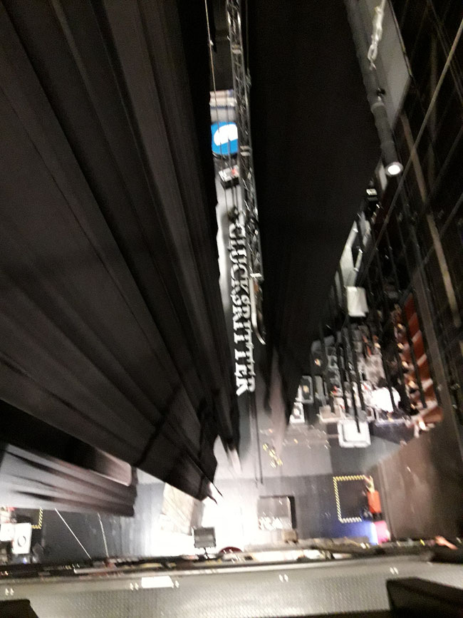 25.04. Musical Theater Basel - Paul Panzer (technische Umsetzung, Schnürbodenbedienung)