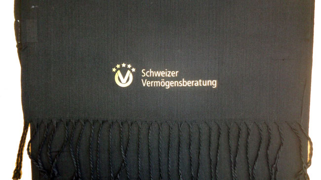 Schals mit Firmen Logo bedrucken