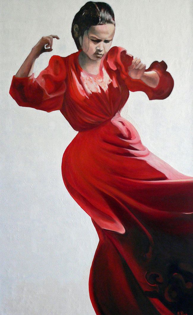BASTA   huile sur toile   130 x 81