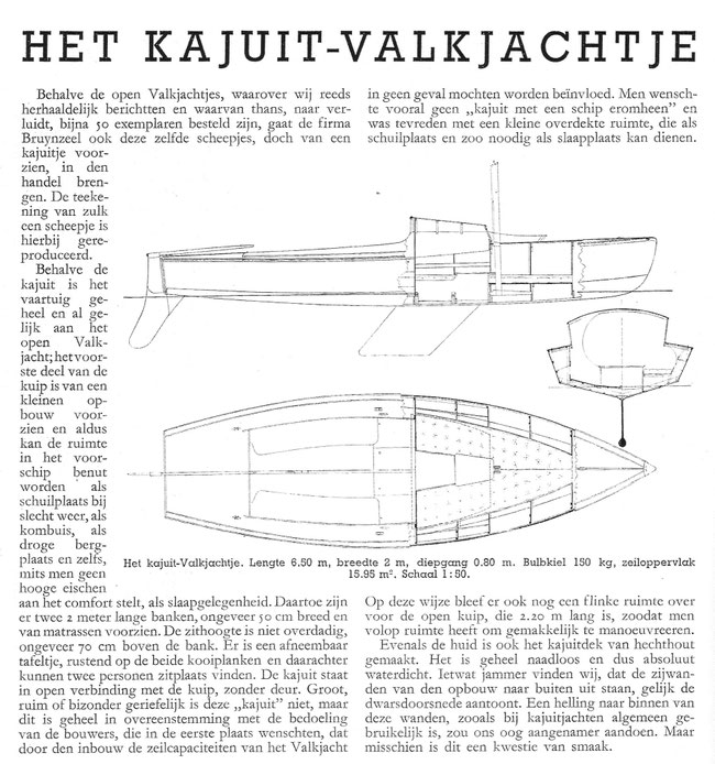 artikel uit de Waterkampioen van begin 1940