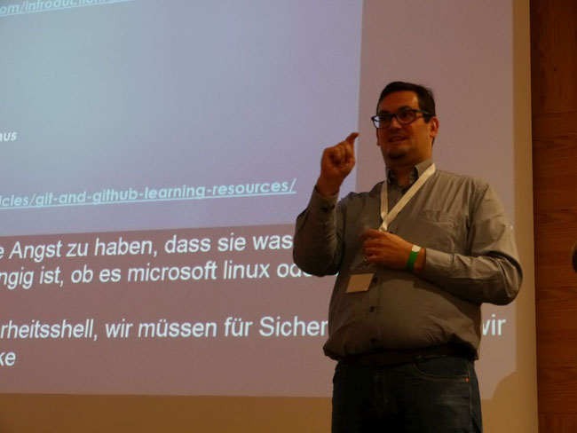 DeafIT conference 2018: Florian Katzmayr from Austria