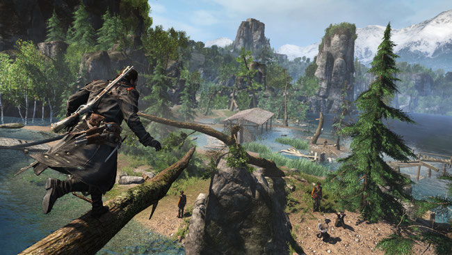 Assassin's Creed, Assassins Creed, Assassinen, Tempelritter, Templer, Rogue, Remastered, Ubisoft, Sofia, Amerika, Last Gen, New York, Shay, Abstergo, Animus, Schiff, Morrigan, Manuskript, Unity, Kenway, Shanty
