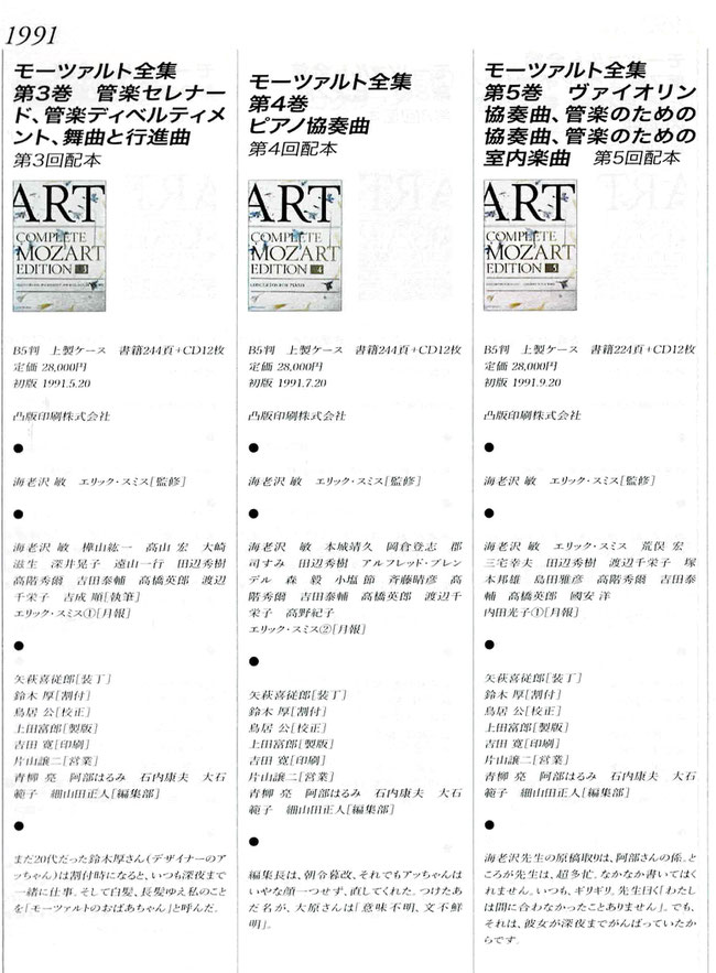 豪華な 小学館 モーツァルト全集 第4巻ピアノ協奏曲 confmax.com.br