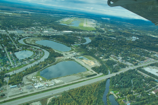 Fairbanks with Chena River