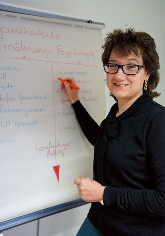 Brigitte Schürch verfolgt bei ihren Beratungen den ganzheitlichen Ansatz.