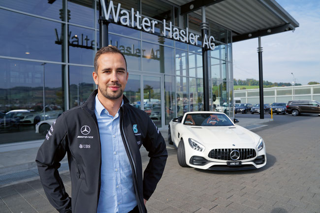 Will mit der Walter Hasler AG in Frick bester Mercedes-Benz Händler der Schweiz bleiben: der neue technische Leiter Stéphane Brandt.
