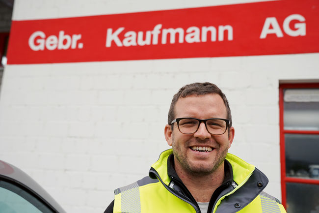 Der Geschäftsführer der Gebr. Kaufmann AG Michael Ott legt Wert auf Kundenwünsche.