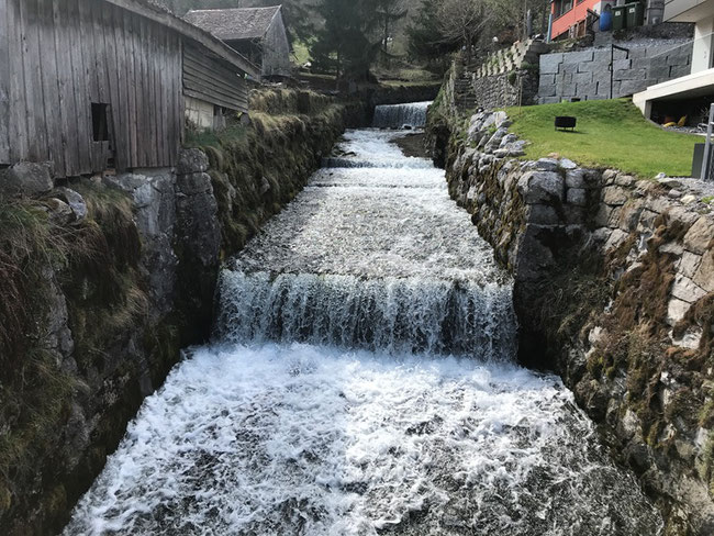 Rauti oberhalb der oberen Rautibrücke