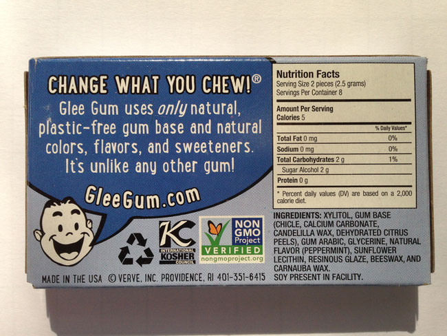 Kaugummi ohne Plastik, ohne titandioxid, nur mit xylitol gesüsst, chicle Kaugummi