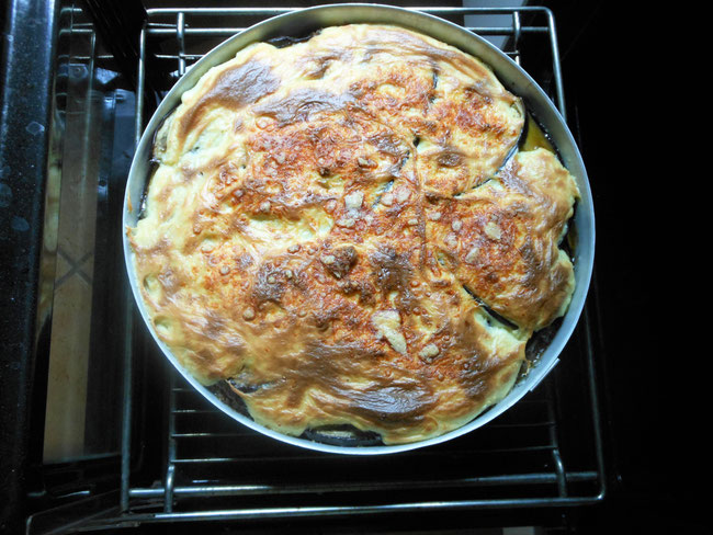 Mussaka fertig
