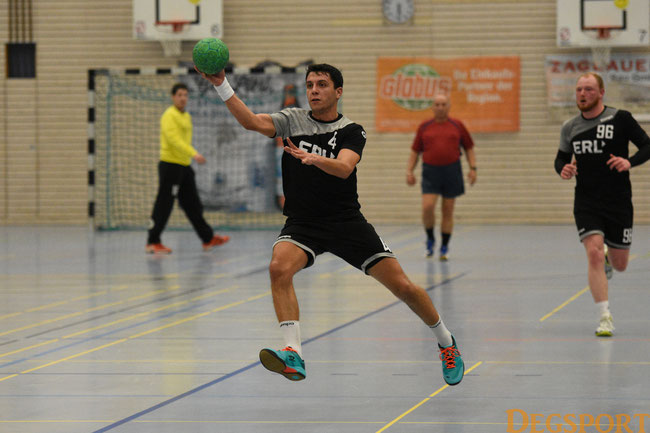 Valentin Lotos in voller Aktion