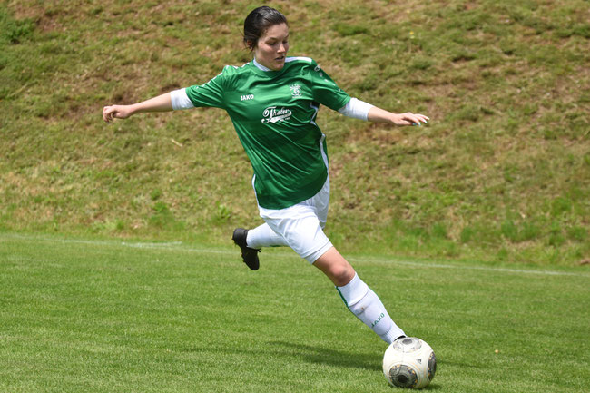 nach schwerer Verletzung am Ende der letzten Saison wieder mit dabei: Marina Pritzl