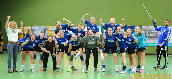 so wollen die Handball-Damen wieder jubeln