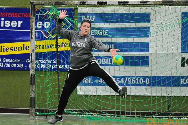 Auf sie ist Verlass: Torfrau Vanessa Riedl